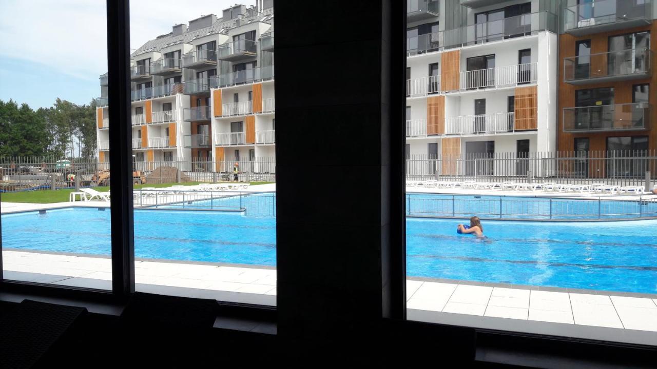 Lazurowy Apartament Kołobrzeg Buitenkant foto